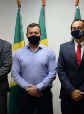 Supesp recebe visita do presidente da Associação Nacional de Peritos Criminais Federais